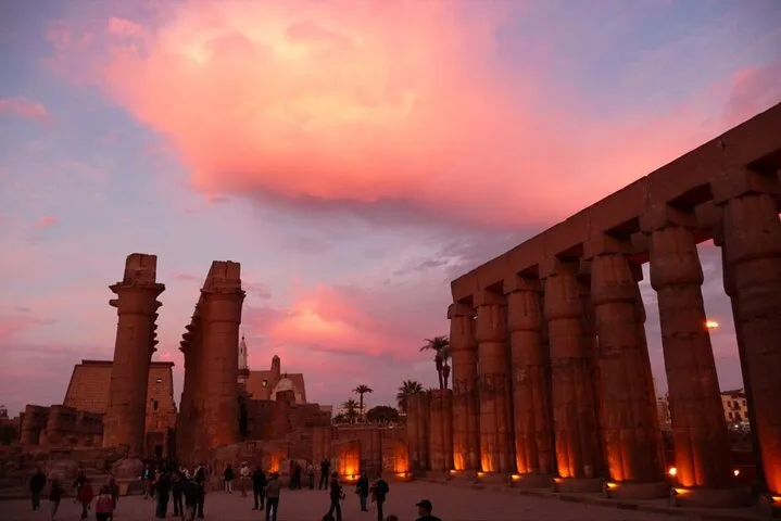 Kom Ombo Temple dedicated to Sobek and Horus during a Nile River cruise in Egypt